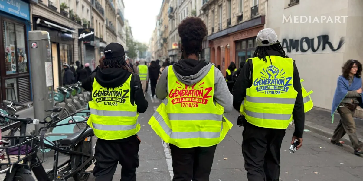 À Paris, des Gilets jaunes «Gen Z» revendiquent l’héritage de leurs aînés