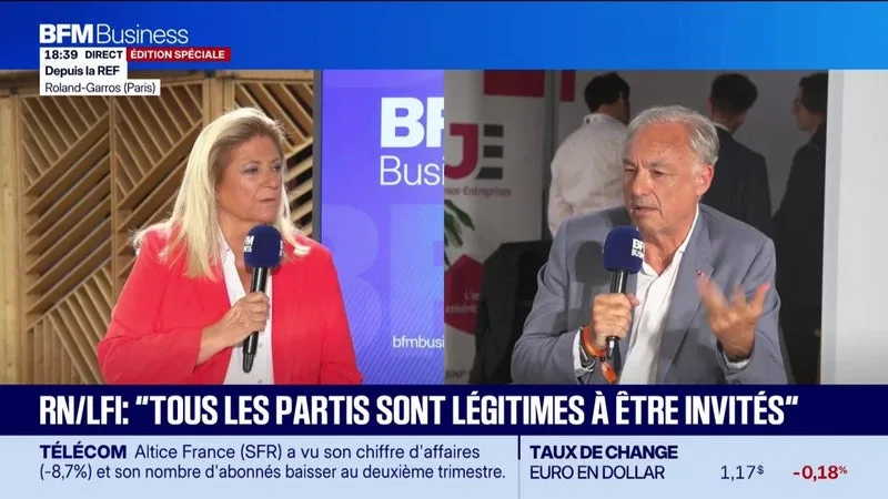 RN/LFI "tous les partis sont légitimes à être invités"