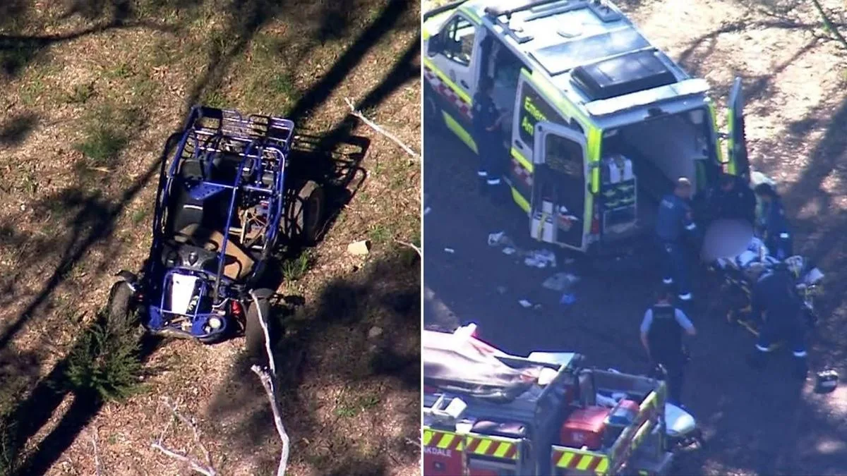 Teens hospitalised after serious buggy crash on Oakdale property in Sydney’s southwest