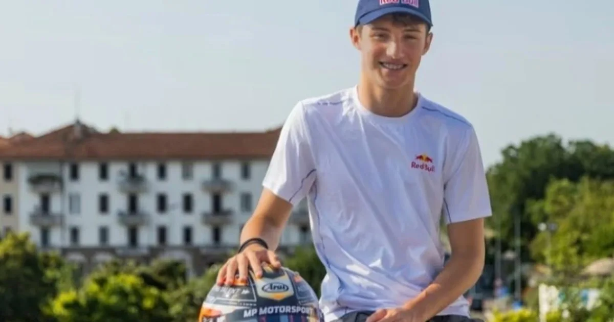 Mattia Colnaghi, con Olé: el argentino que nació en Monza, es junior de Red Bull, sigue los pasos de Colapinto y sueña con la Fórmula 1