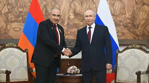 Путин поздравил Пашиняна с Днем независимости Армении