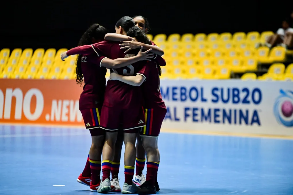 La Vinotinto femenina asegura su presencia en las semifinales del Conmebol Sub-20 de futsal
