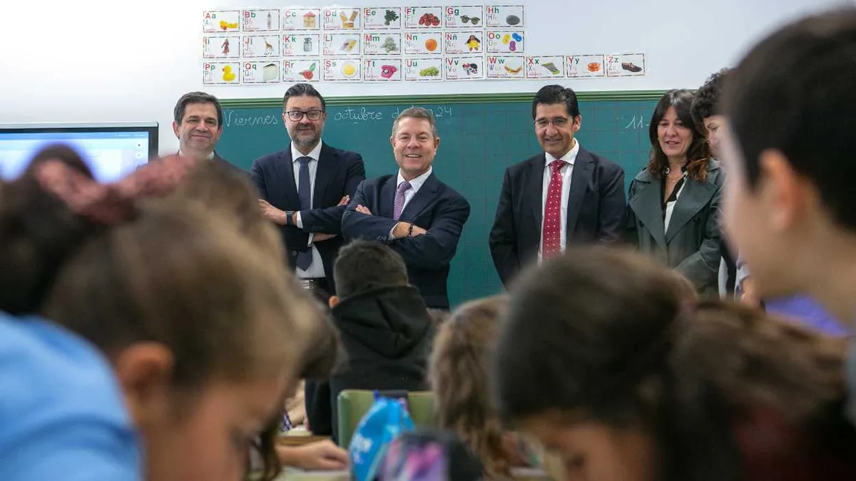 Castilla-La Mancha prepara la vuelta al cole con 900 profesores más y una nueva Ley de Formación Profesional