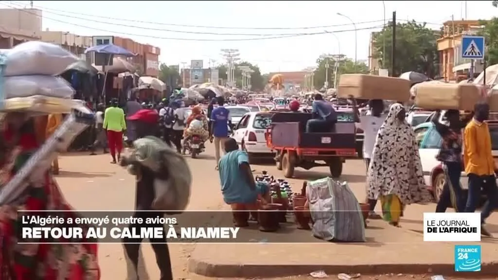 Retour au calme à Niamey, l'Algérie envoie quatre avions au Niger
