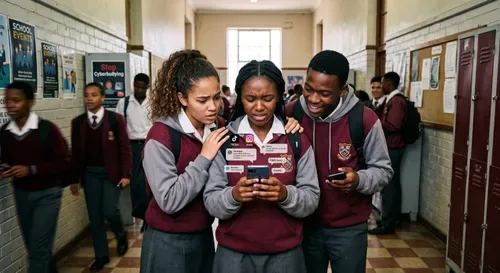 Cyberbullying among South African teenagers: A study on its impact on mental health and academic performance