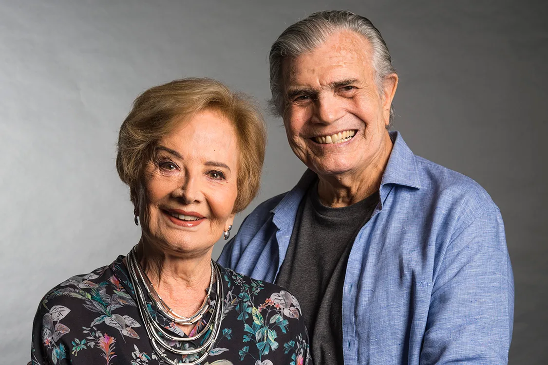 Glória Menezes e Tarcísio Meira: o casal que fez história na TV