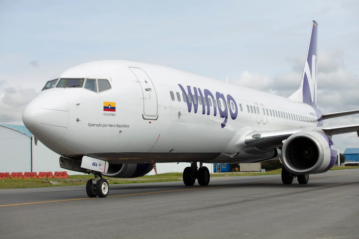 Con tarifas desde 119 dólares, Wingo mantiene su ruta directa entre Caracas y Medellín
