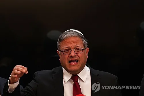 "가자 주민 매일 죽여야" 이스라엘 극우장관 EU 제재 받나