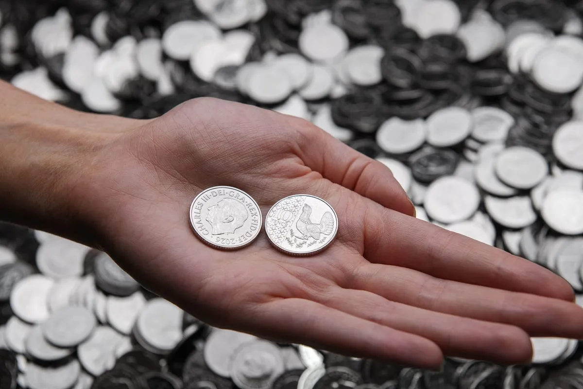 Millions of 10p coins bearing King’s portrait entering circulation