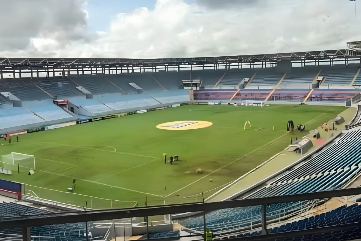 El temporal que azotó Maturín dejó una preocupante imagen en la casa de la Vinotinto (VIDEO)