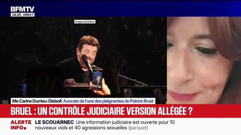 Affaire Patrick Bruel: "Il bénéficie d'un traitement qui est particulièrement léger par rapport à d'autres affaires", affirme l'avocate de l'une des plaignantes