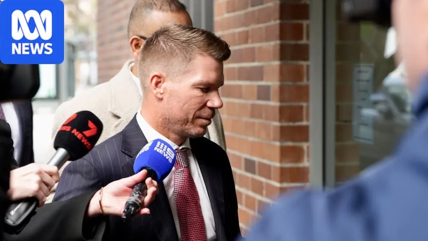 David Warner leaves court with drink driving conviction and $1.5k fine