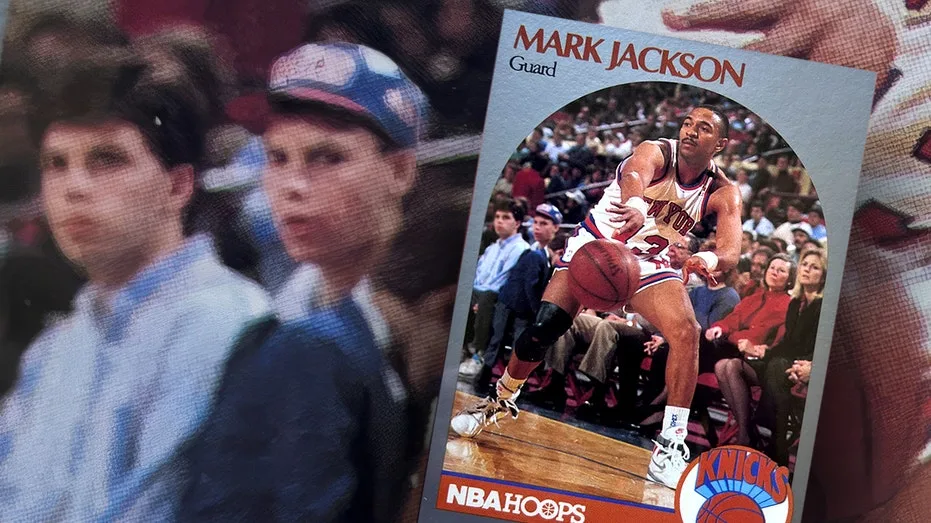 Darren Rovell shows off one his favorite Knicks memorabilia items, which includes notorious Menendez brothers