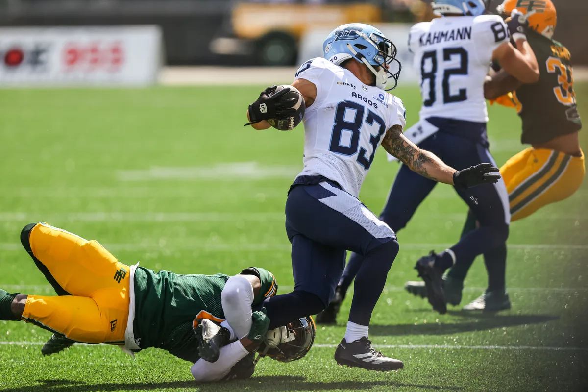 Edmonton Elks snap two-game losing skid with 42-12 win over Toronto Argonauts