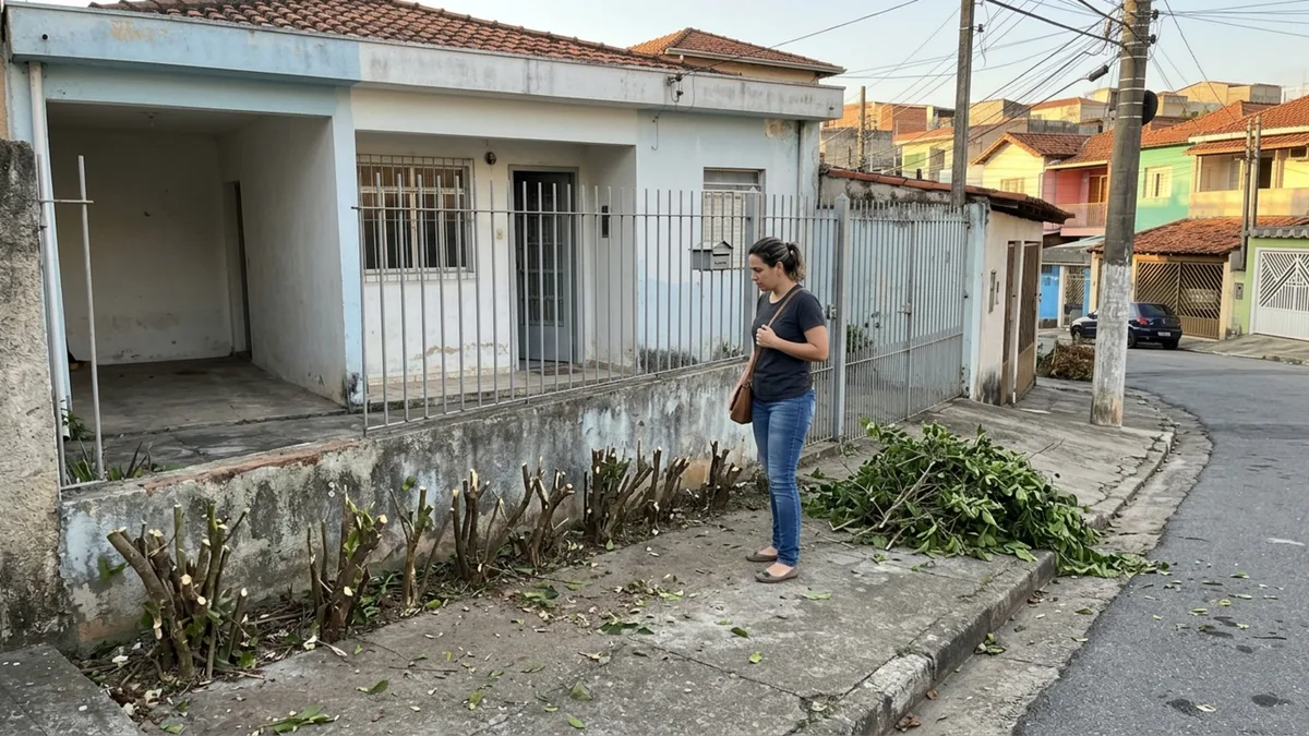 Jardineiros cortam a cerca viva de uma casa por engano, e empresa afirma que seguiu a foto enviada por quem contratou o serviço