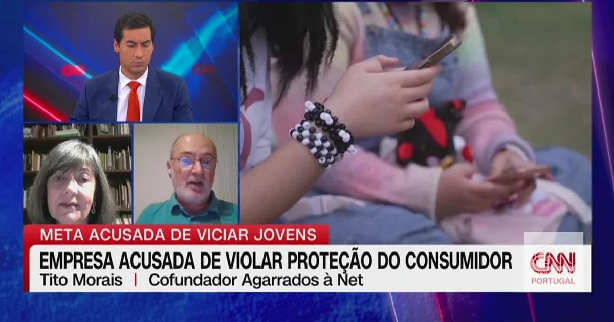 Caso Meta. "Não podemos olhar só para o tempo que os jovens passam nas redes, temos de olhar para o tipo de conteúdo e para o contexto"
