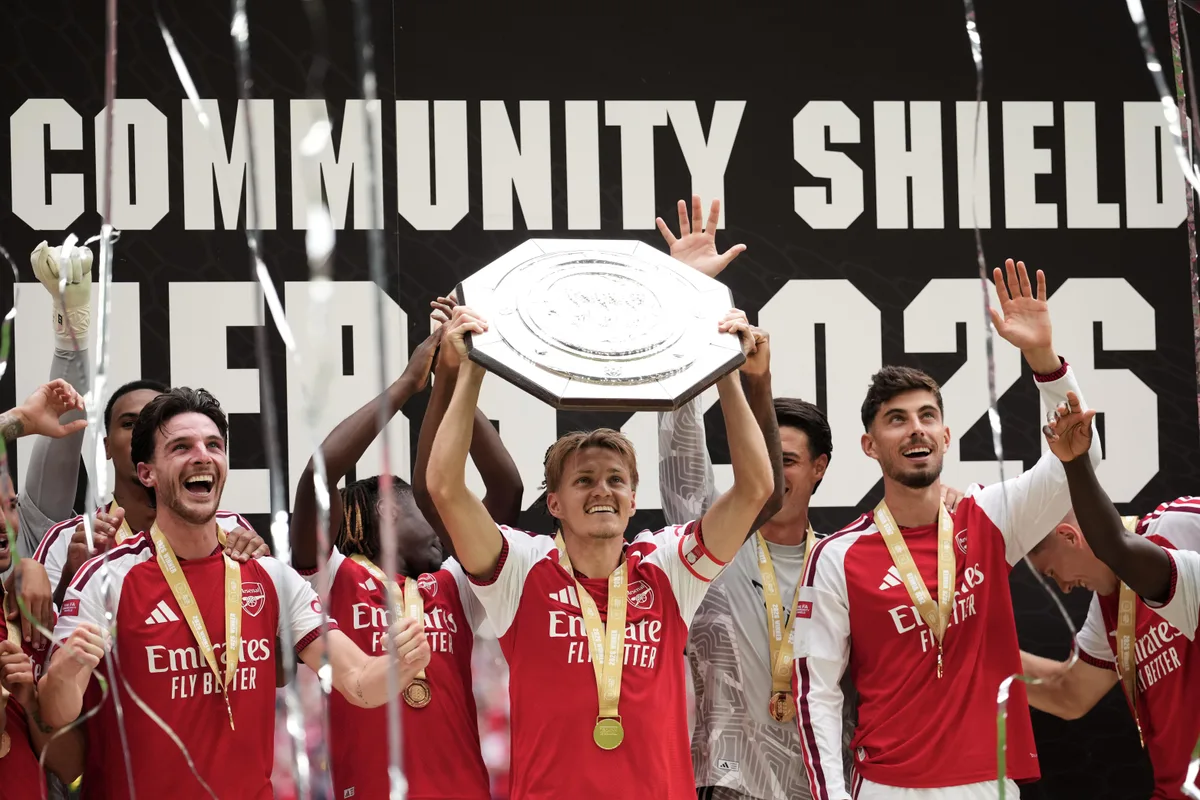 Arsenal destroza al Manchester City y conquista la Community Shield con goleada