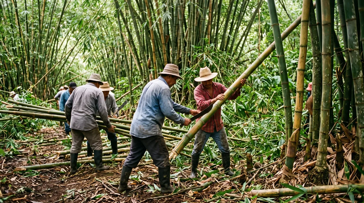 Avanza hoja de ruta para el desarrollo sostenible del bambú entre los productores panameños