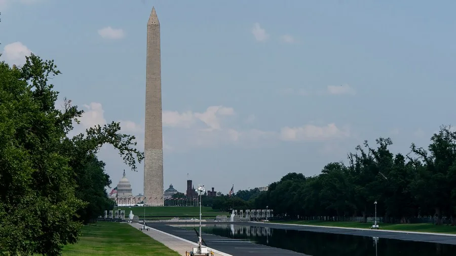 Trump posts update on Lincoln Memorial Reflecting Pool
