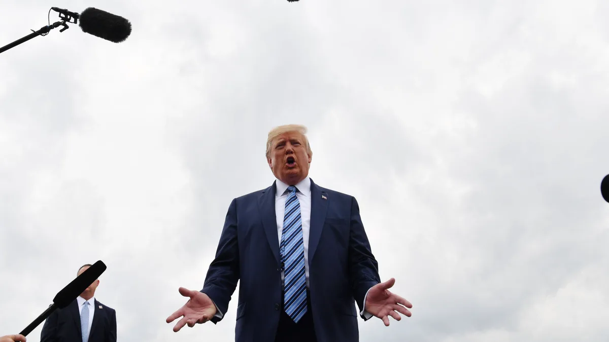 Trump Rebrands State in Bonkers Posting Spree