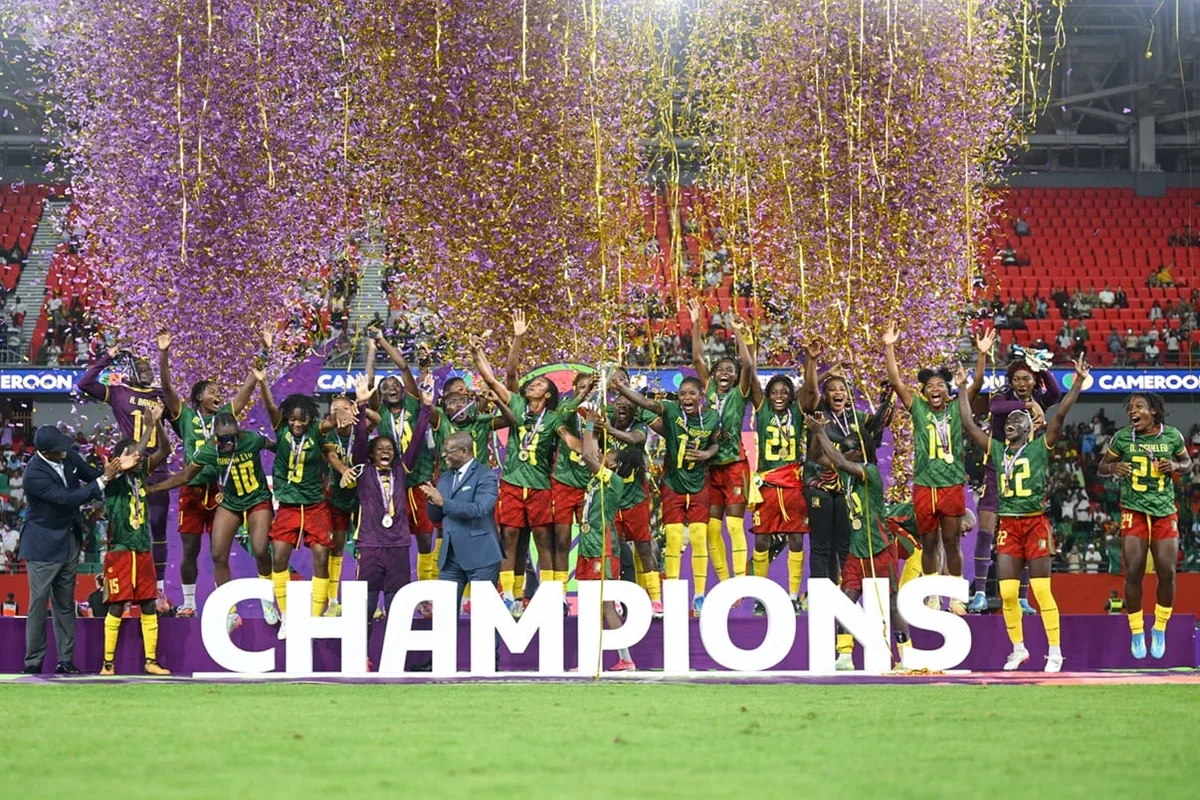 Ngah’s double leads Cameroon to maiden Women’s Cup of Nations title