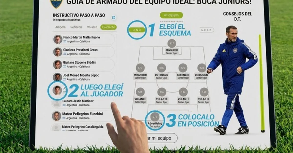 Armá tu 11 de Boca para recibir a Lanús