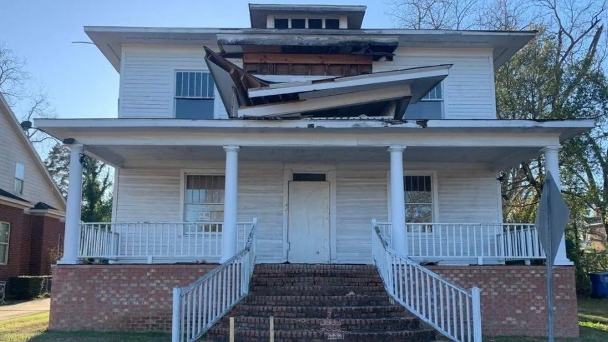In 2008, Allen University moved a 1903 house and promised to restore it; now it is being demolished