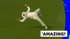 'What a catch!' - Cox dismissed by stunning take at slip