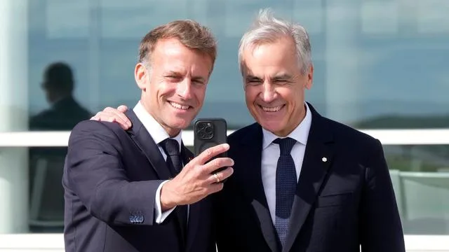 Emmanuel Macron und Mark Carney: Frankreich und Kanada bauen Zusammenarbeit aus