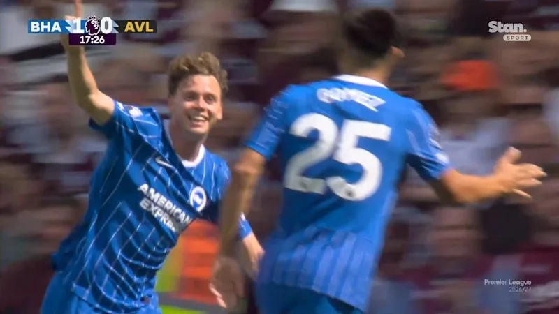 Brighton go end-to-end for second goal