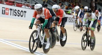 Iúri Leitão e Ivo Oliveira conquistam prata em madison