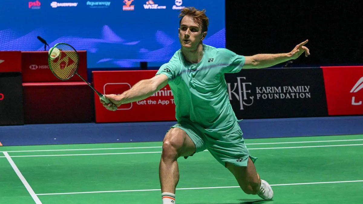 Pour la première fois, un Français va être médaillé en simple aux Mondiaux de badminton