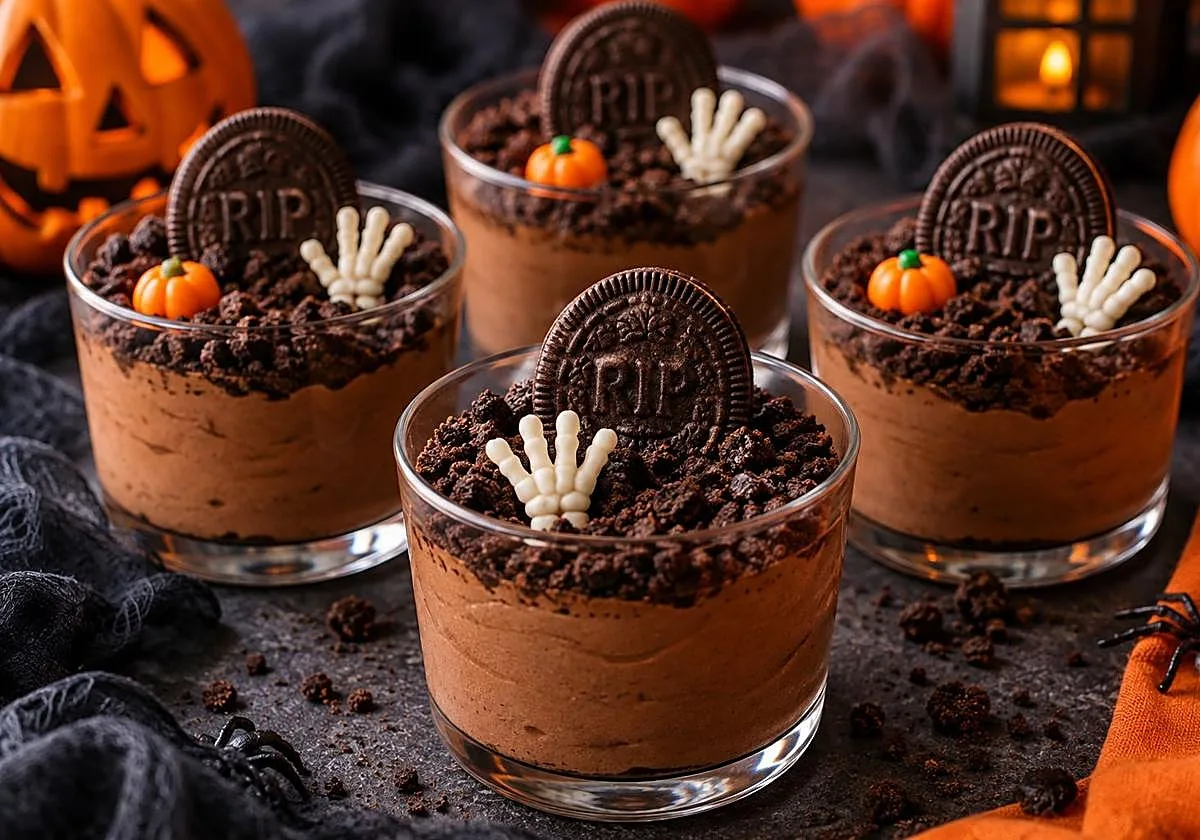 Con chocolate y solo 3 ingredientes: el postre de Halloween fácil que puedes hacer en pocos minuto