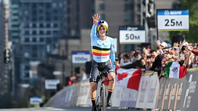 Straßenrad-Weltmeisterschaften: Vierter WM-Titel: Evenepoel knackt Martin-Rekord