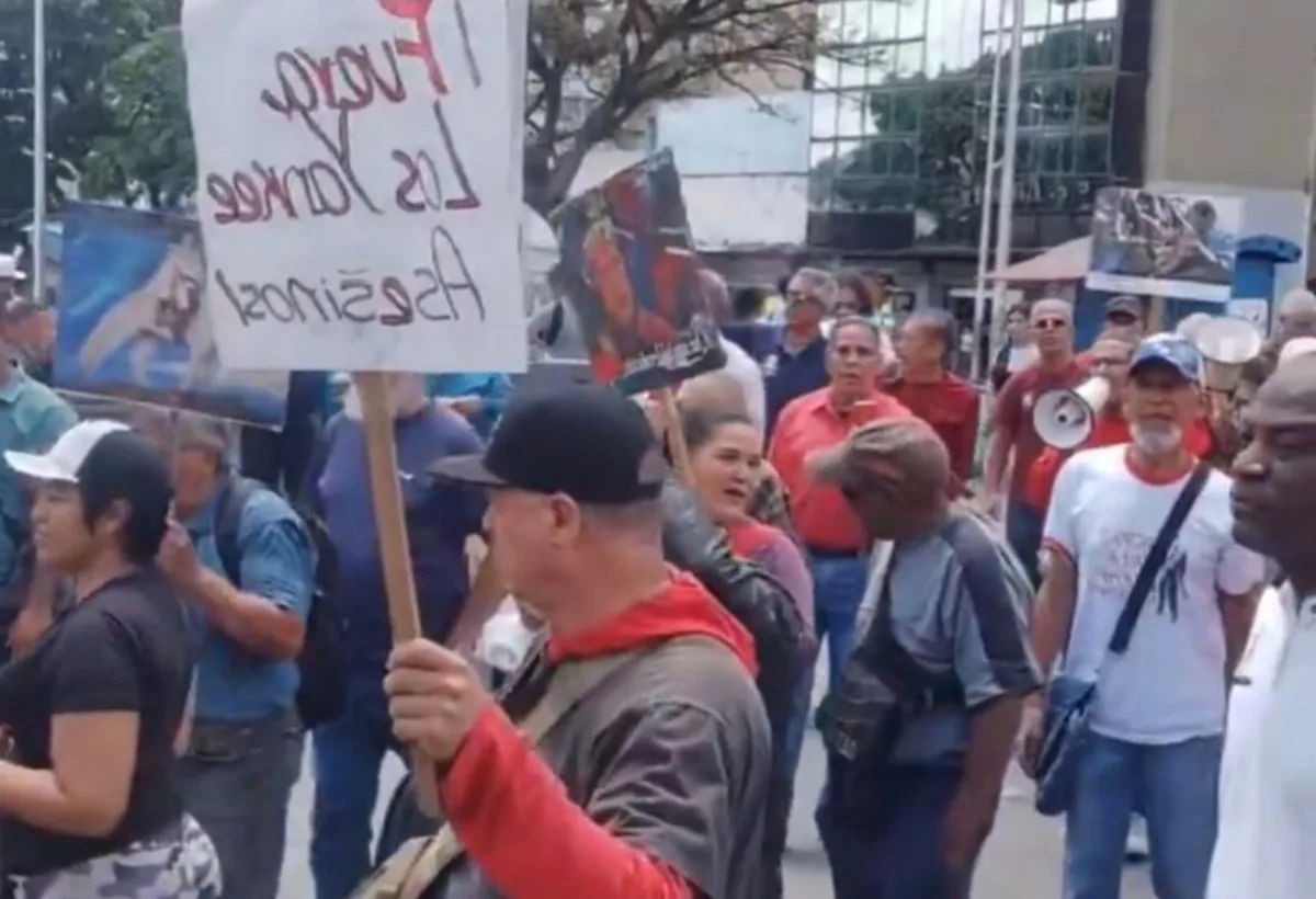 Bloque Antiimperialista protestó en La Hoyada contra el acuerdo petrolero con Estados Unidos