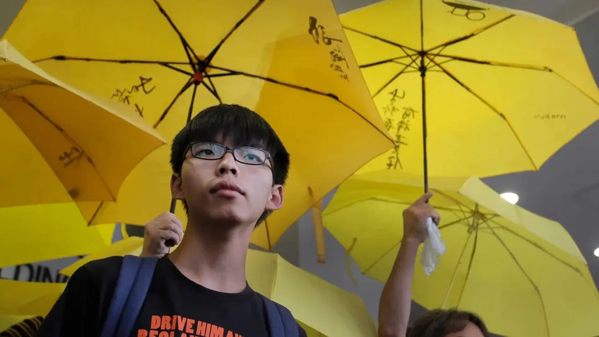 Pro-democracy Hong Kong activist Joshua Wong pleads guilty to foreign association