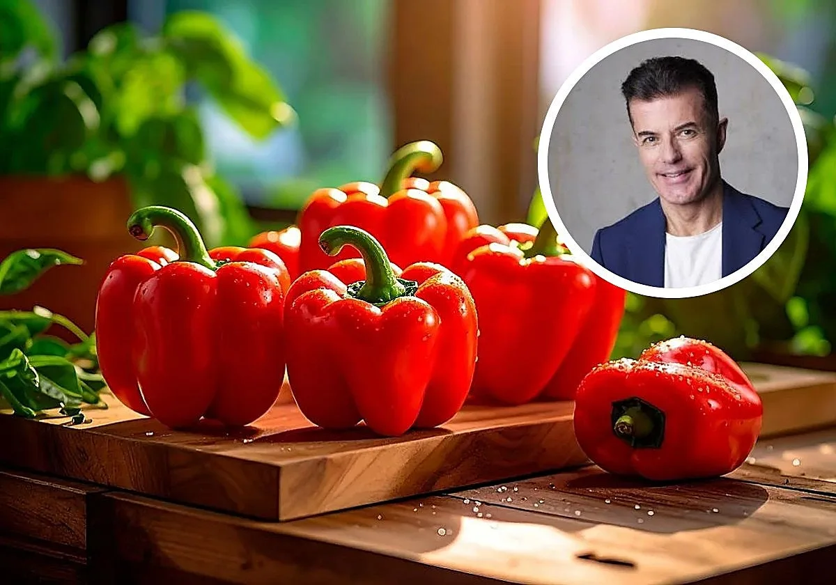 Manuel Viso, nutricionista: «El pimiento tiene más vitamina C que la naranja, pero el aumento de temperatura al cocinarlo hace que se pierda parte de ella»