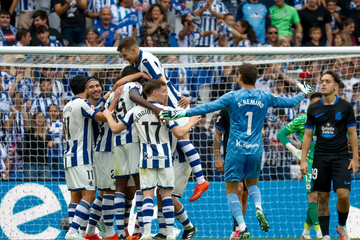 Locura, taquicardia y triunfo agónico de la Real en Anoeta