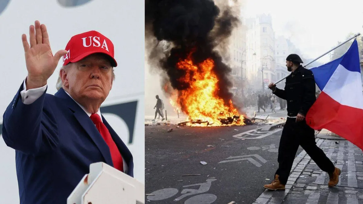 'People with hatred in heart': Trump blames immigrants as France burns; Vance warns US