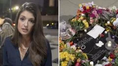 Watch Nashville fans lay flowers in tribute