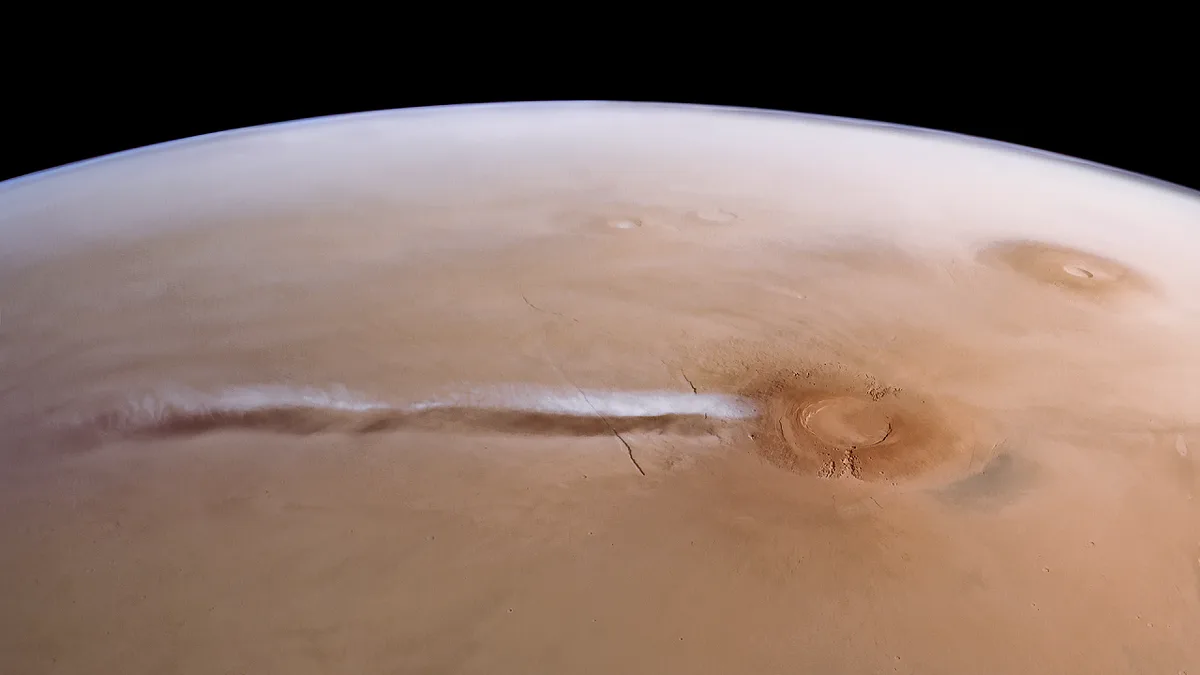 Bilder der Woche: Der lange Atem des Mars