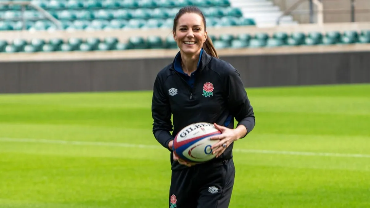 Botschaft der Prinzessin: Kate wünscht Rugby-Teams viel Erfolg