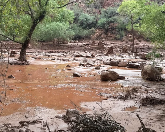 Grand Canyon braces for more storms after flash flood leaves one person dead