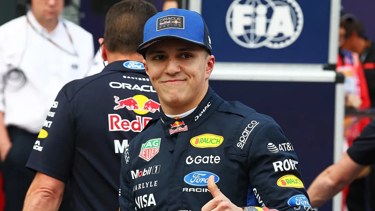 Isack Hadjar falha GP dos Países Baixos devido a lesão no ginásio. Red Bull chama Liam Lawson