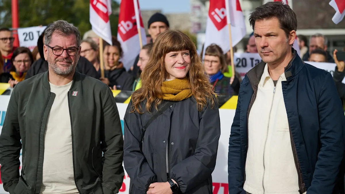 Erklärung für 17 Uhr angekündigt - Rot-Grün-Rot einigt sich bei Sondierungen in Berlin