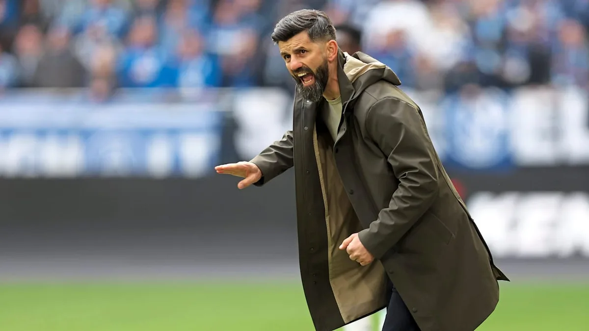 „FUCK OFF“ - Hier rastet Schalke-Trainer Muslic RICHTIG aus