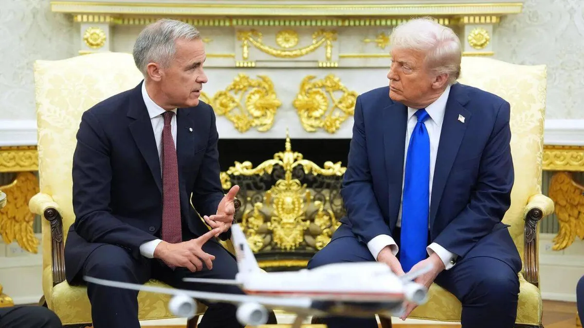 'Until their economy collapses': Trump warns Carney against making him 'enemy'