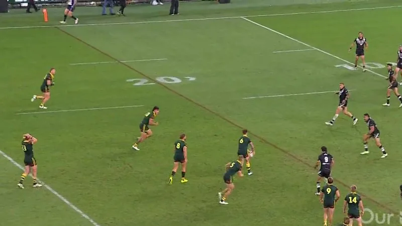 Bostock hat-trick spurs Kangaroos to victory
