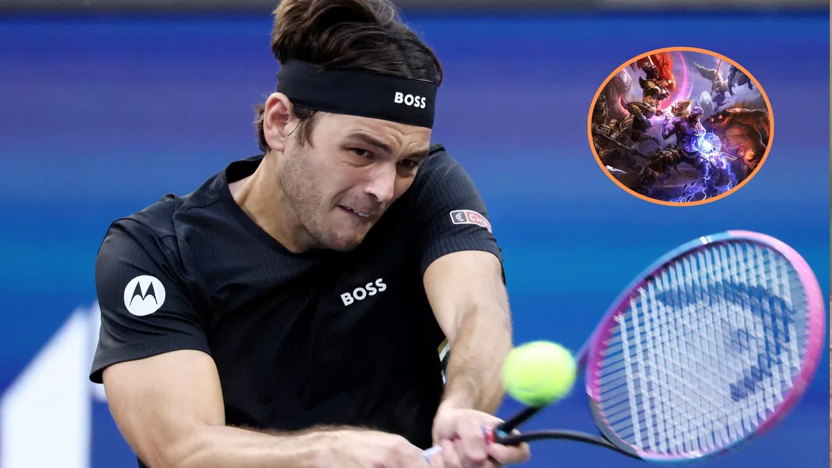 El tenista Taylor Fritz reveló cómo el videojuego League of Legends influye en su concentración dentro de la cancha