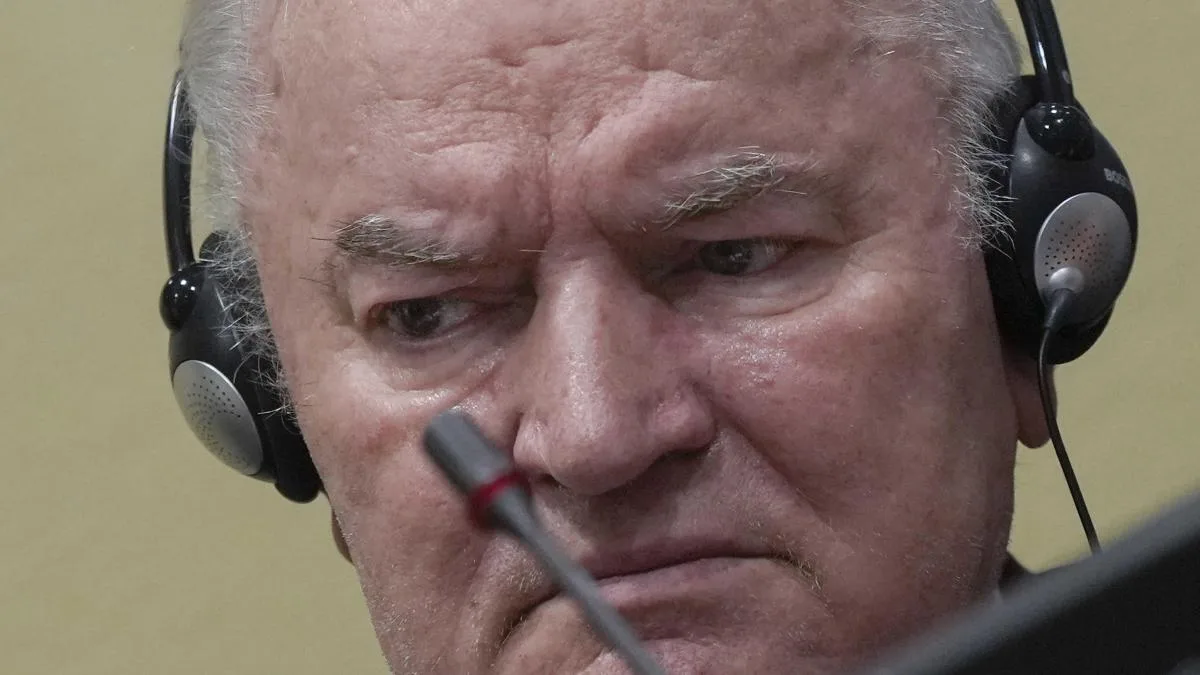 Muere el general serbobosnio Ratko Mladic, condenado por genocidio